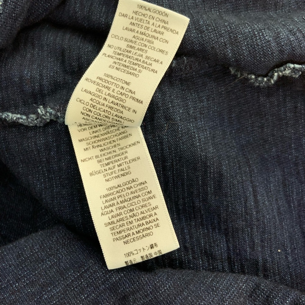 Current/Elliot dark denim blue swing top - Picture 14 of 15